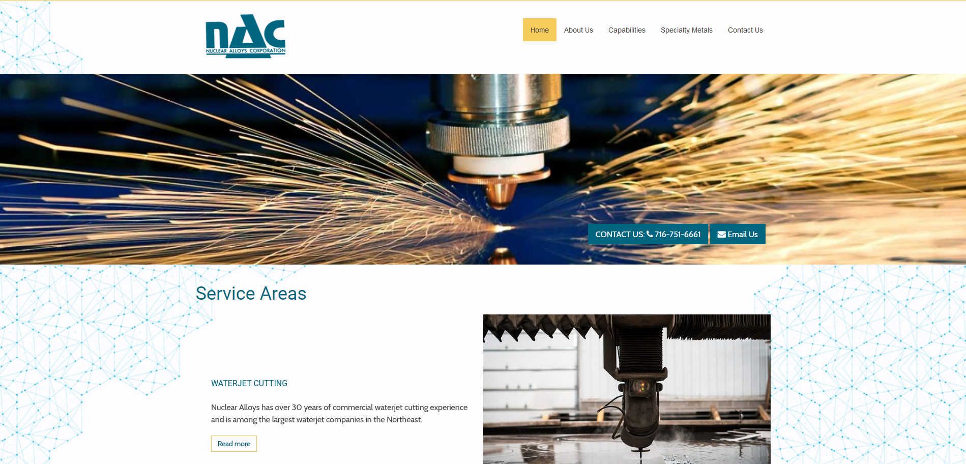 Industrial: Cutting and Machining Company Site