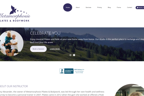 Project ForMetamorphosis Pilates and Bodywork