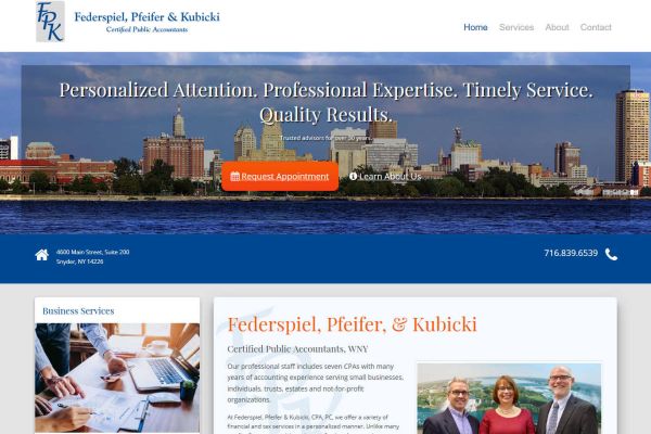 Project ForFederspiel, Pfeifer, & Kubicki CPAs